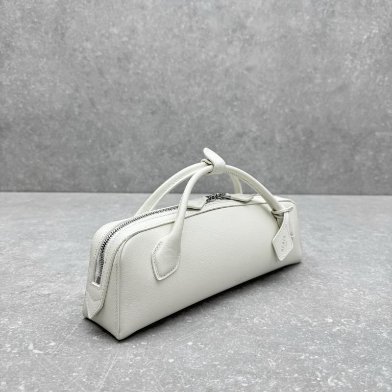 Alaia Le Teckel textured-leather Tote White AL4499