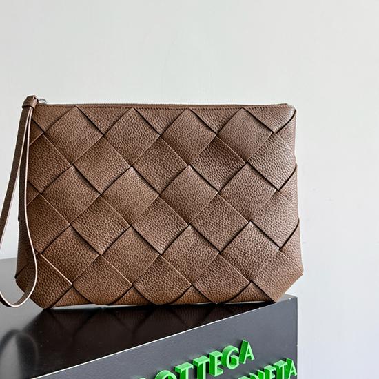 Bottega Veneta Diago Large Pouch Brown 795632