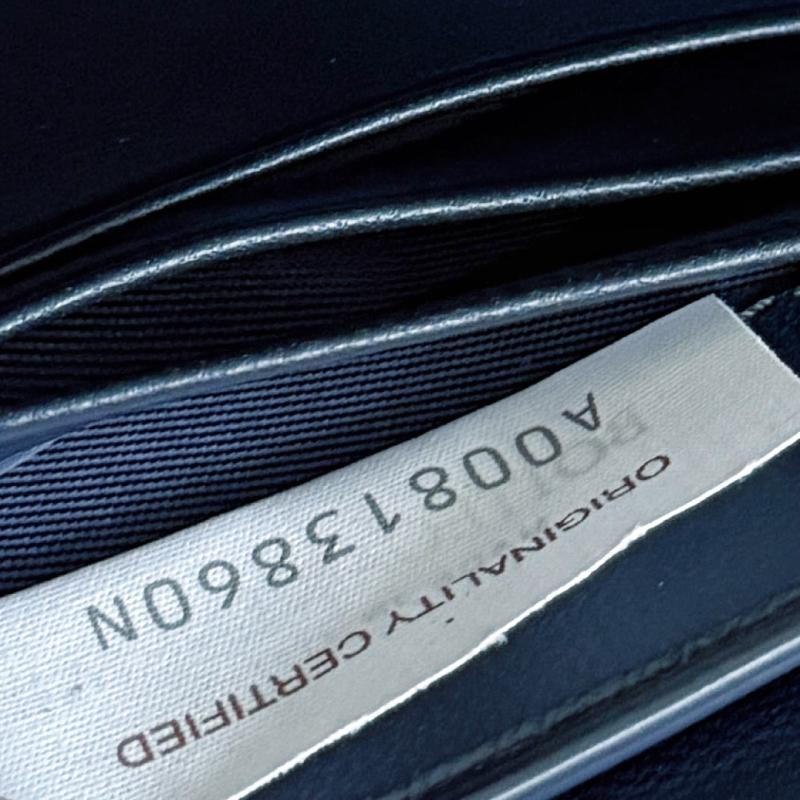 Bottega Veneta Long Andiamo Clutch Neptune 741511