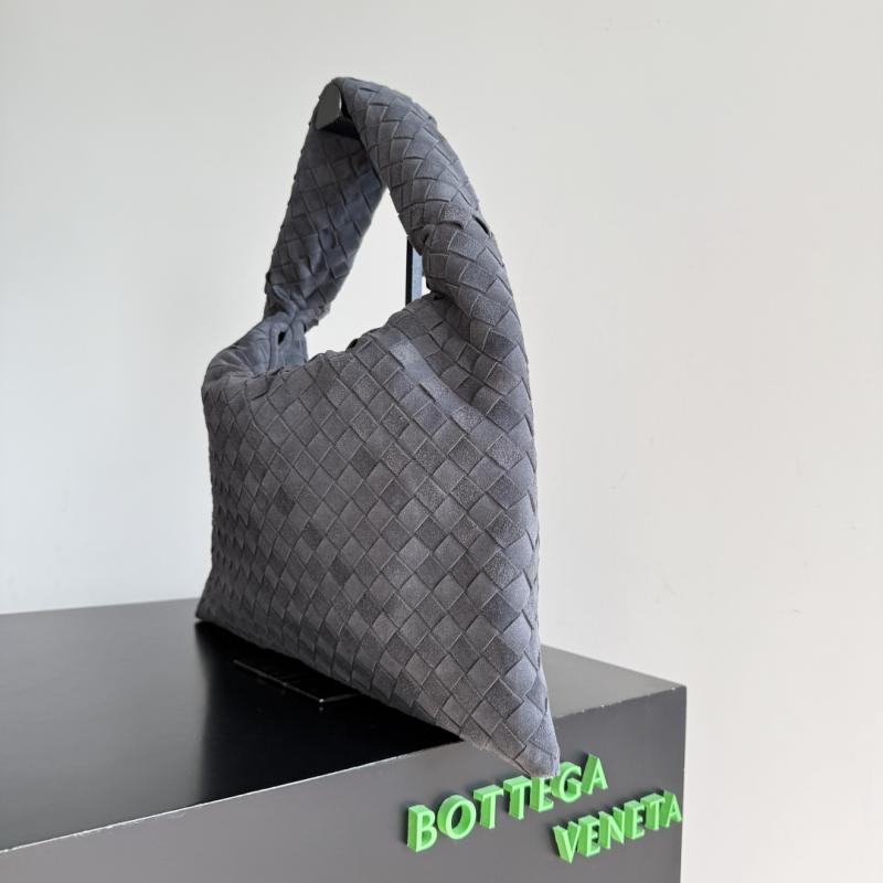 Bottega Veneta Suede Hop Graphite 796262