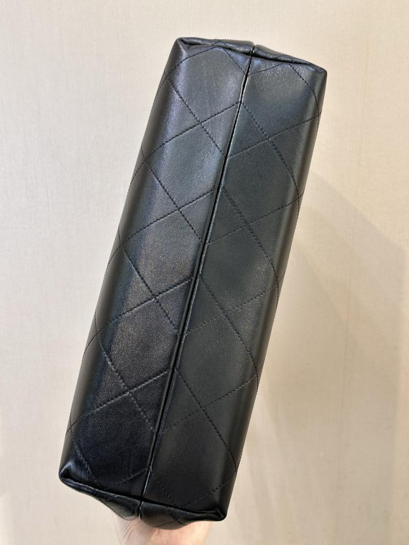 Chanel Calfskin Large Hobo Bag Black AS5978