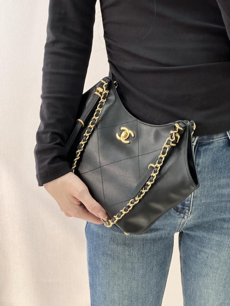 Chanel Calfskin Small Tote Black AS6015