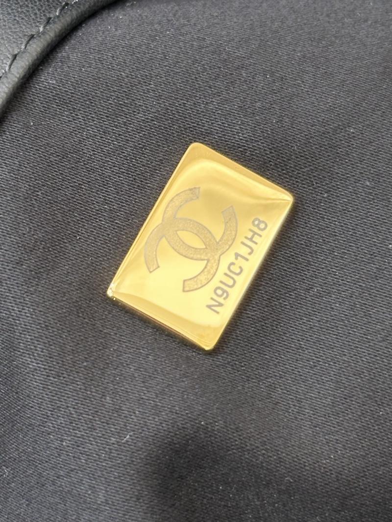 Chanel Calfskin Small Tote Black AS6015