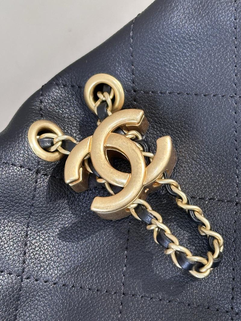 Chanel Large Hobo Bag Black AS5967