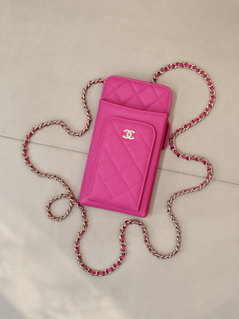 Chanel Phone Bag Rose AP0990