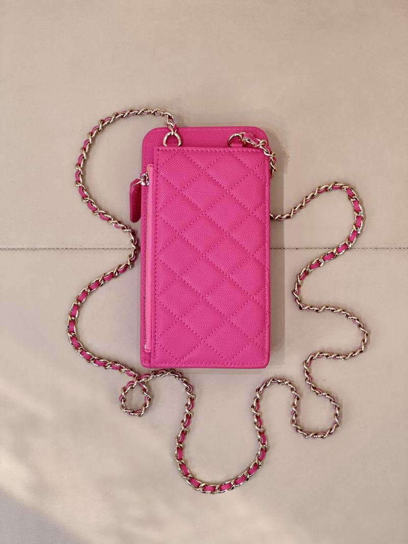 Chanel Phone Bag Rose AP0990