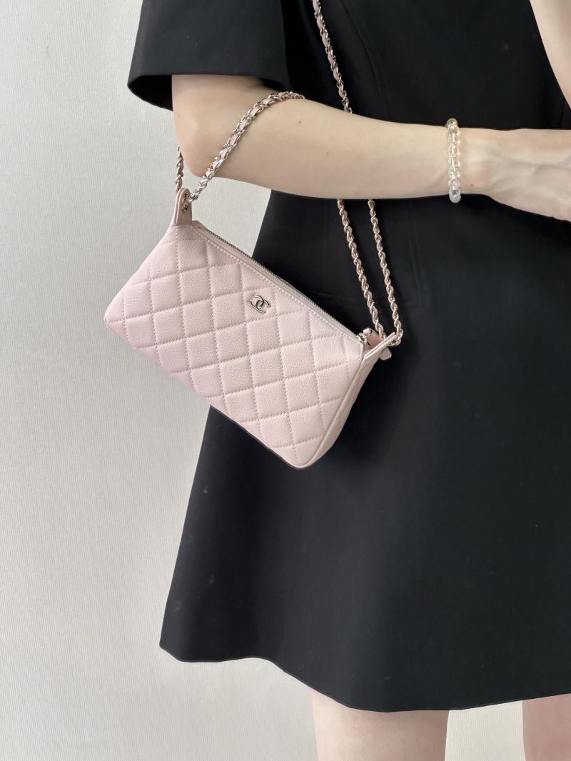 Chanel Shoulder Bag Pink AP4704