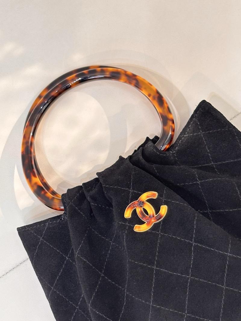 Chanel Suede Small Hobo Bag Black AS6022