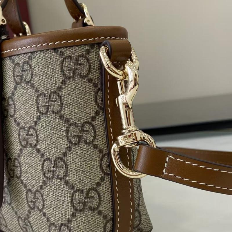 Gucci GG Emblem mini bag Brown 855491