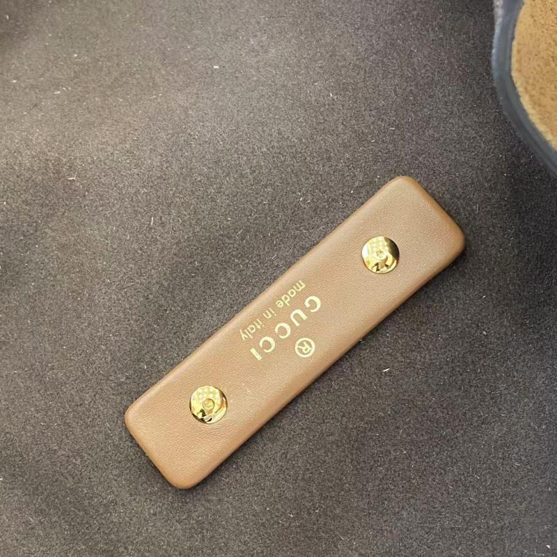 Gucci Suede Softbit maxi shoulder bag Brown ‎837466