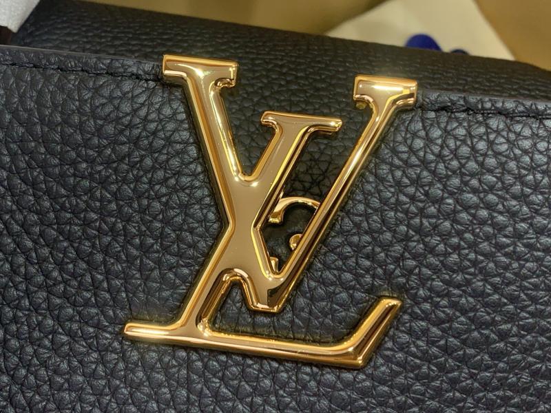Louis Vuitton Capucines BB Black M12936