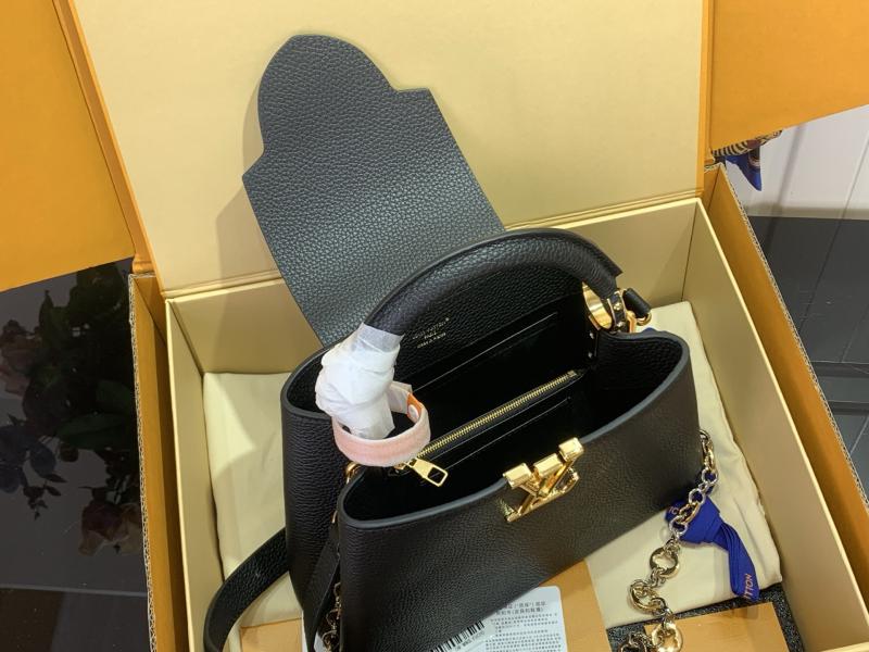 Louis Vuitton Capucines BB Black M12936