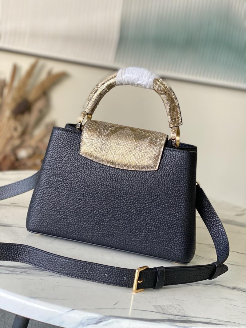 Louis Vuitton Capucines BB Black N89369