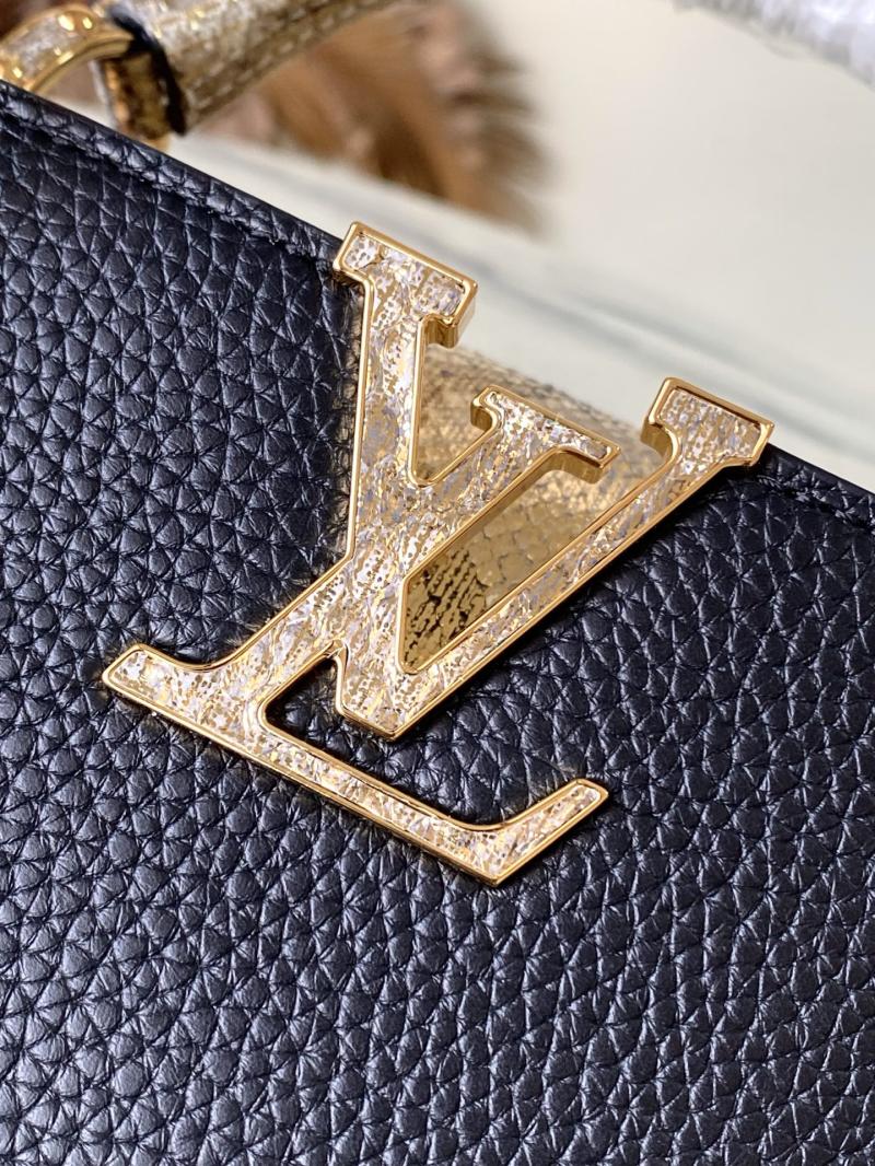Louis Vuitton Capucines BB Black N89369