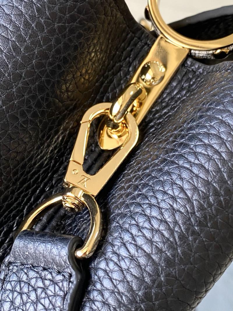 Louis Vuitton Capucines BB Black N89369