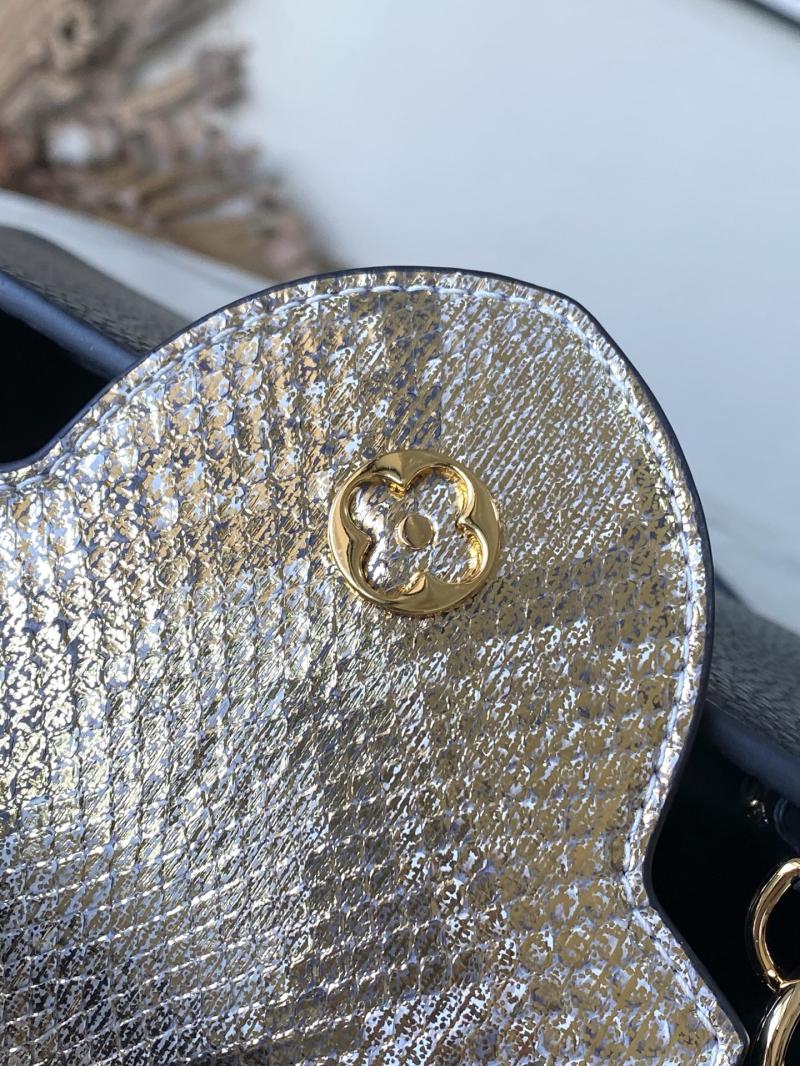 Louis Vuitton Capucines BB Black N89369