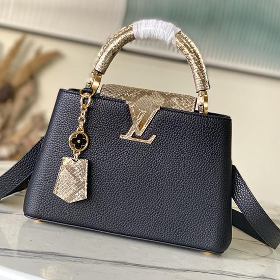 Louis Vuitton Capucines BB Black N89369