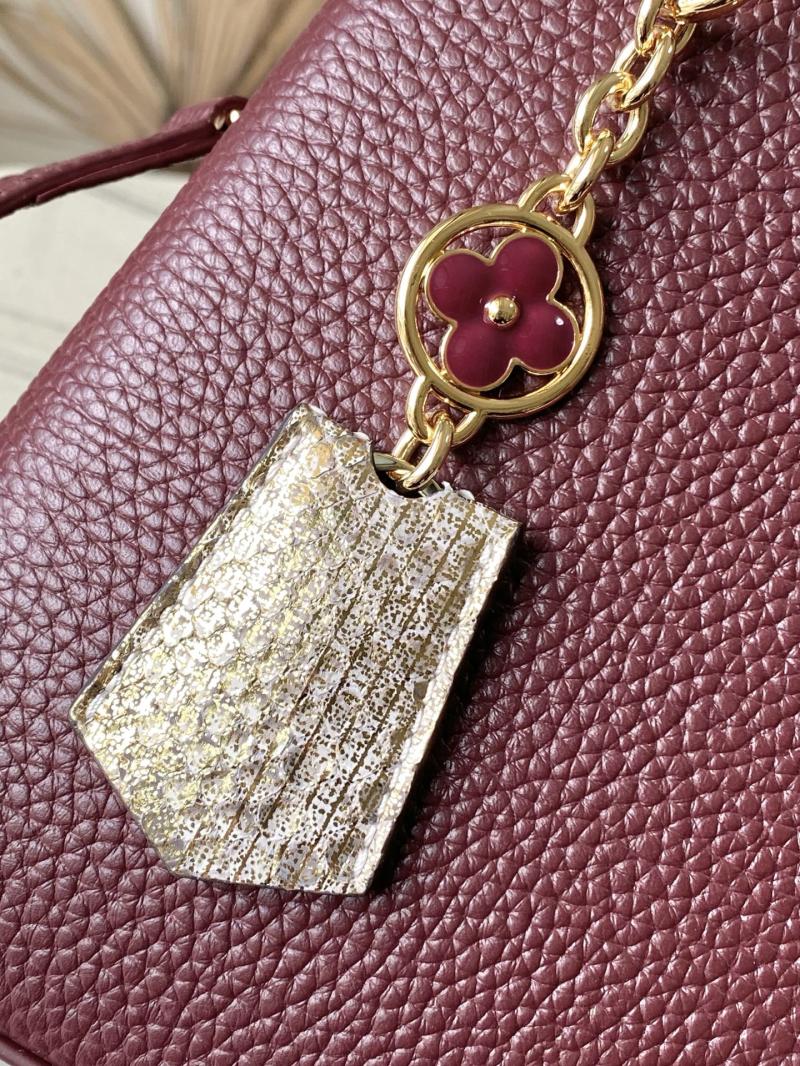 Louis Vuitton Capucines BB Burgundy N89369