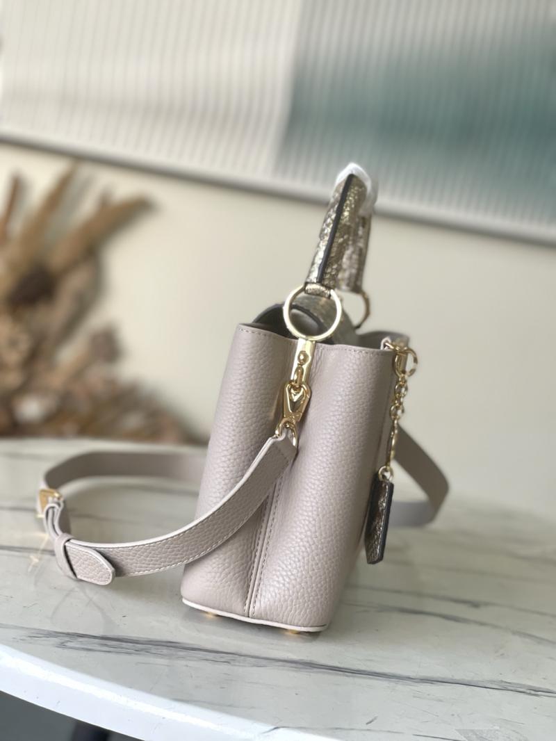 Louis Vuitton Capucines BB Grey N89369