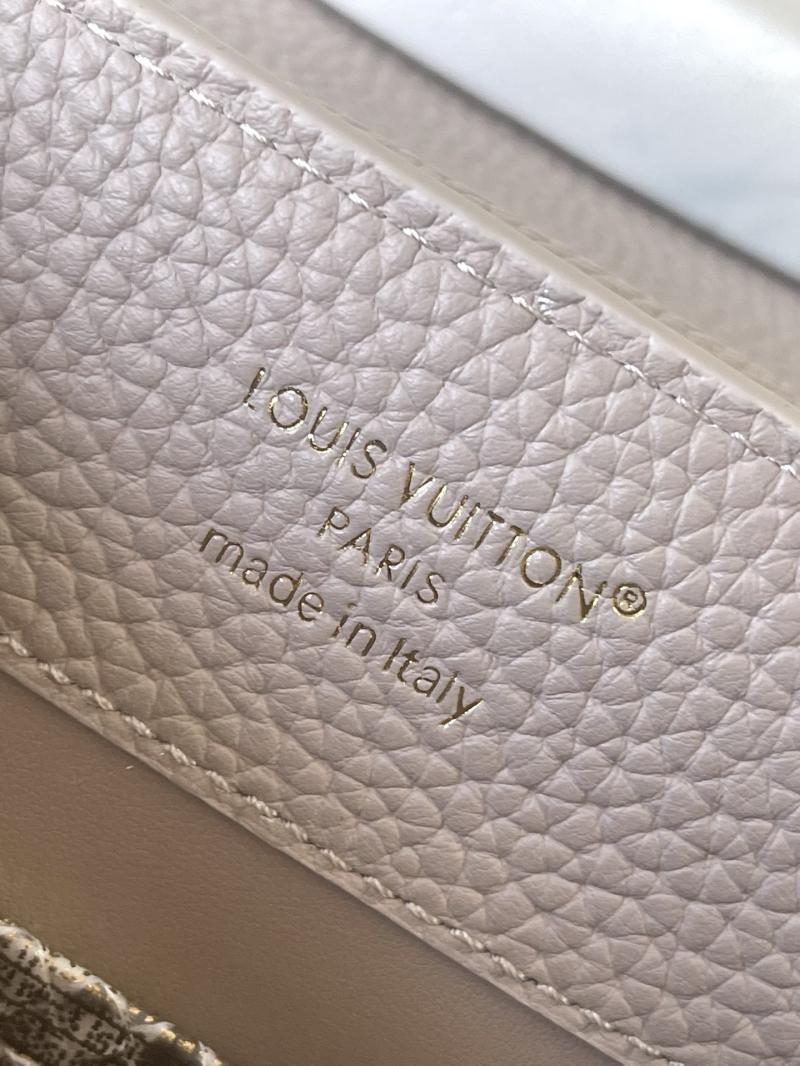 Louis Vuitton Capucines BB Grey N89369