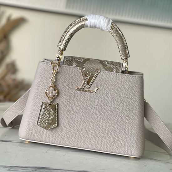 Louis Vuitton Capucines BB Grey N89369
