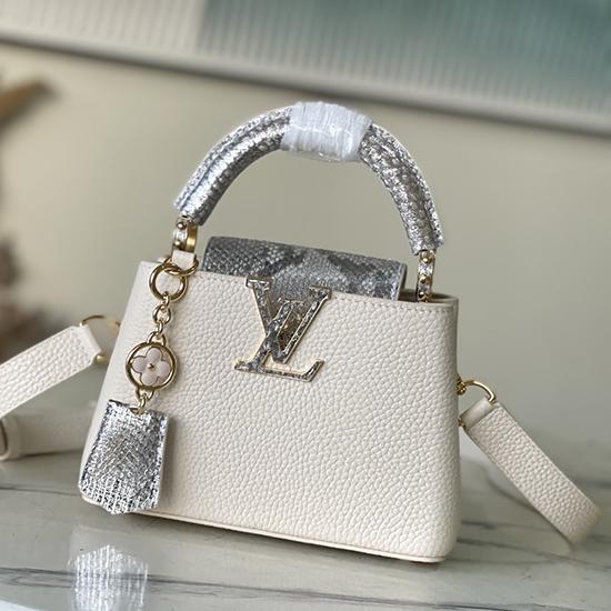 Louis Vuitton Capucines Mini Cream N89369