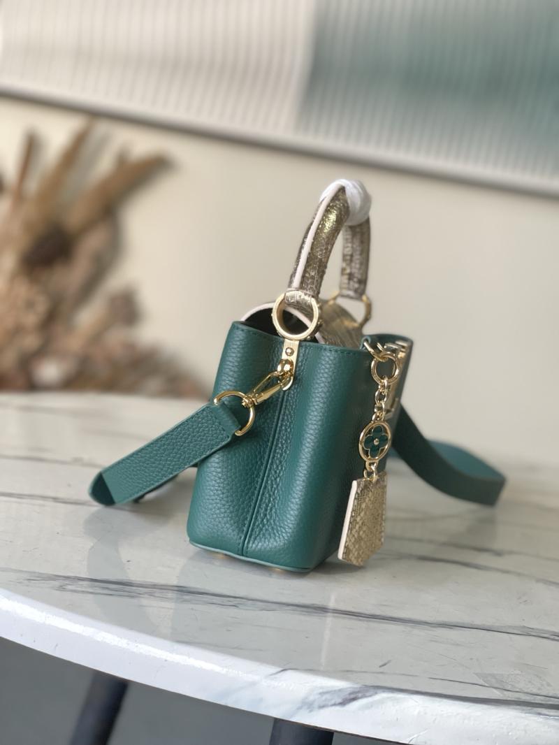 Louis Vuitton Capucines Mini Green N89369