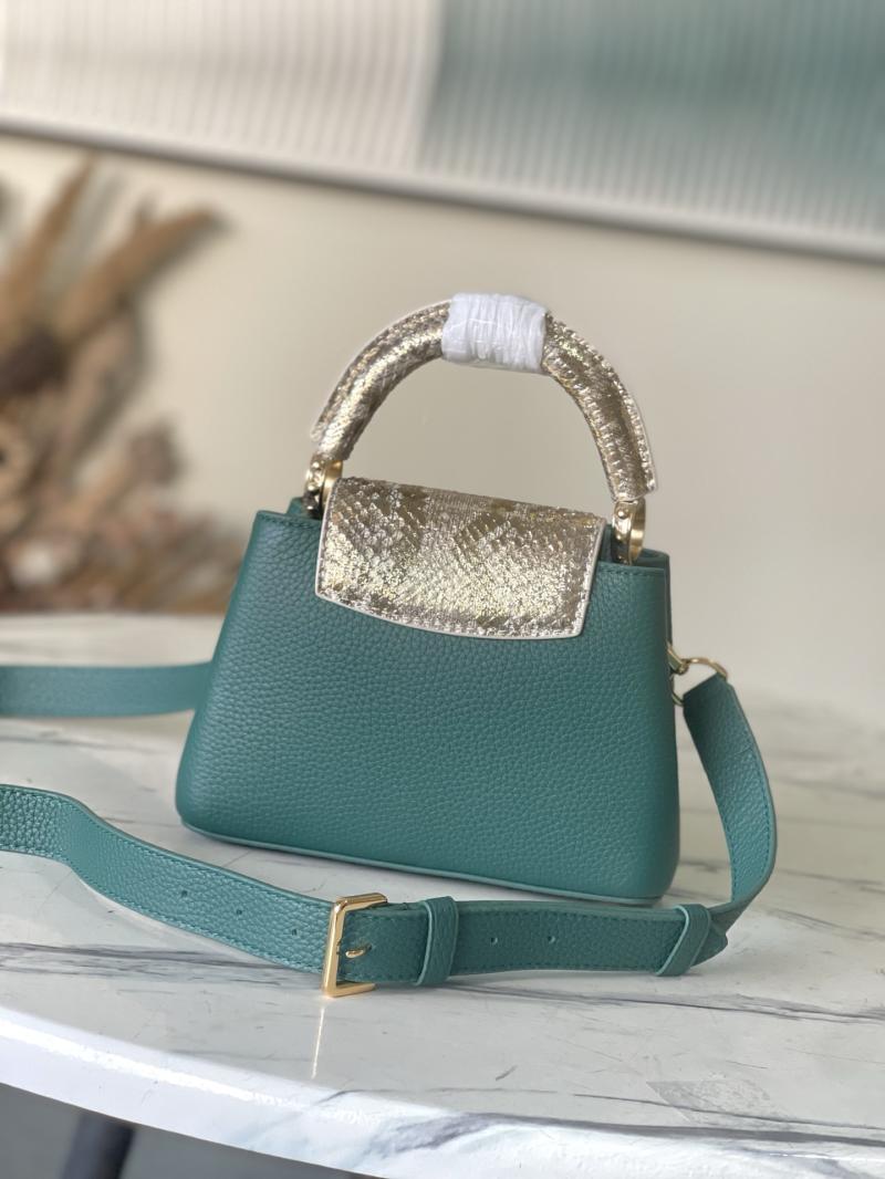 Louis Vuitton Capucines Mini Green N89369