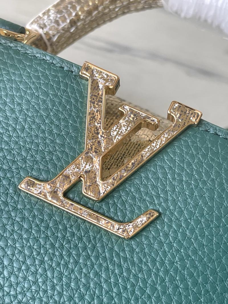 Louis Vuitton Capucines Mini Green N89369