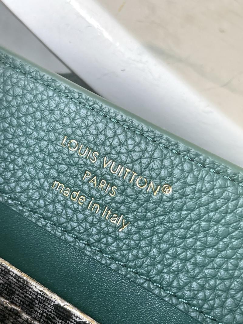 Louis Vuitton Capucines Mini Green N89369