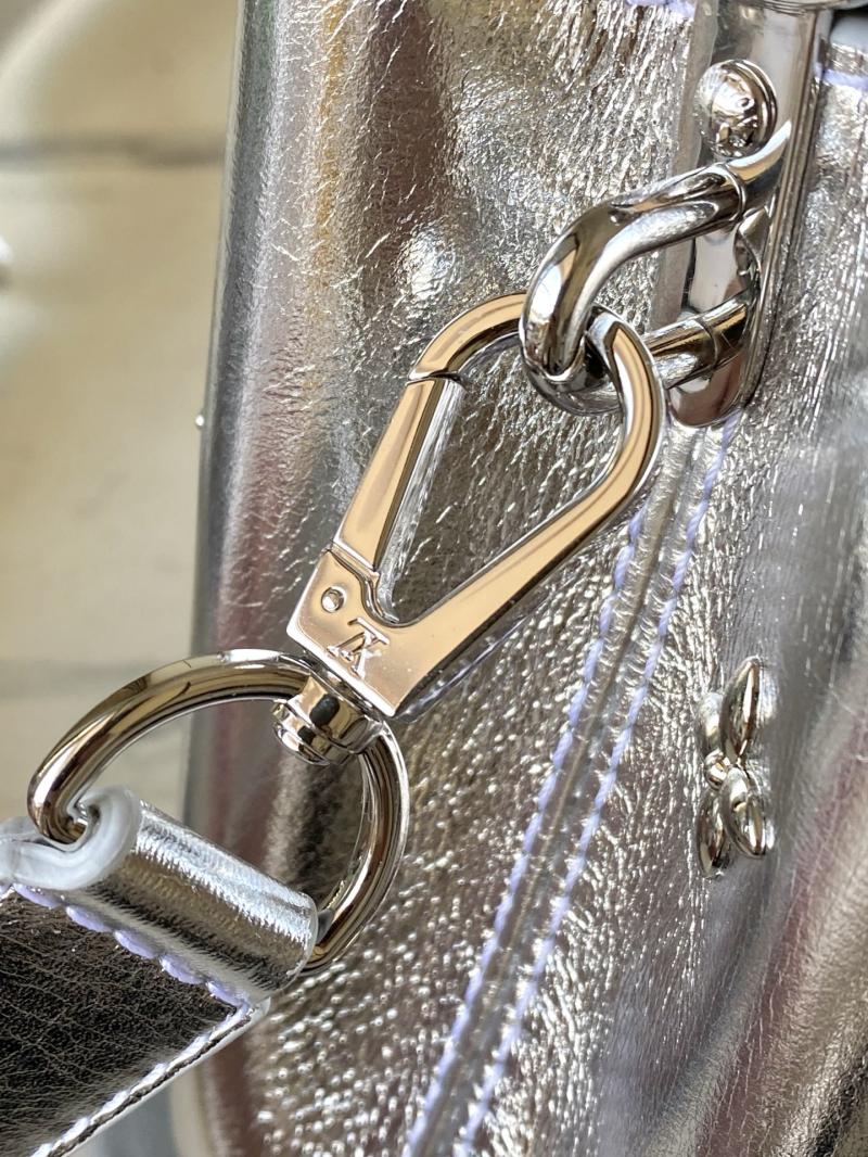 Louis Vuitton Capucines Mini Silver M26258