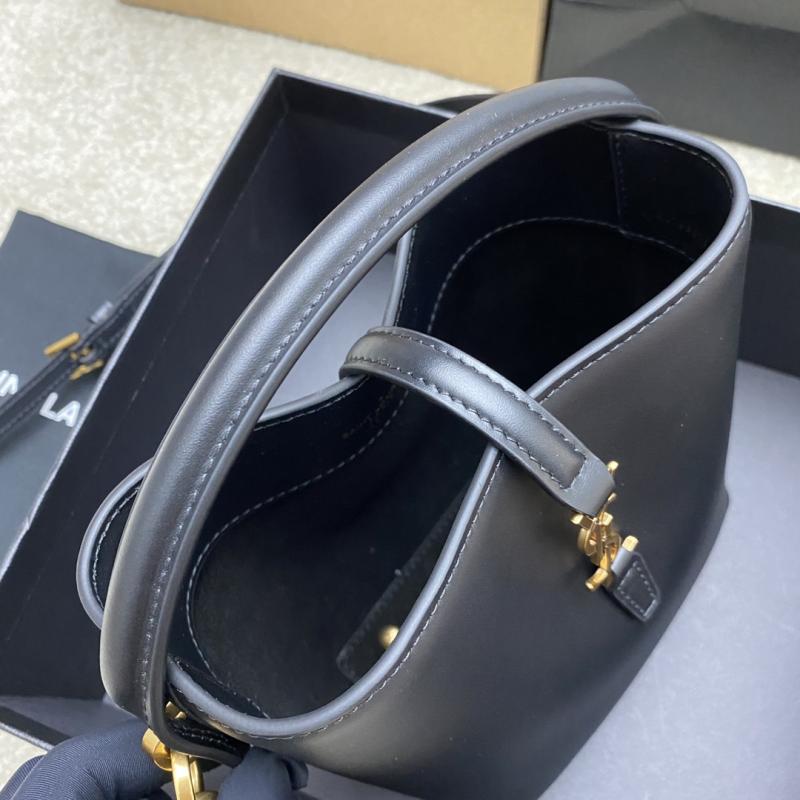 Saint Laurent LE 37 mini Bucket Bag Black 765870