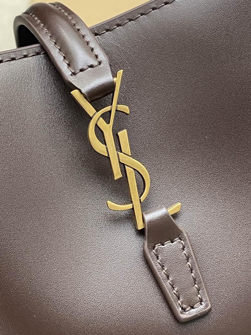 Saint Laurent LE 37 mini Bucket Bag Dark Brown 765870