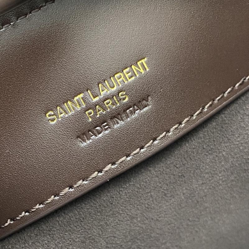 Saint Laurent LE 37 mini Bucket Bag Dark Brown 765870