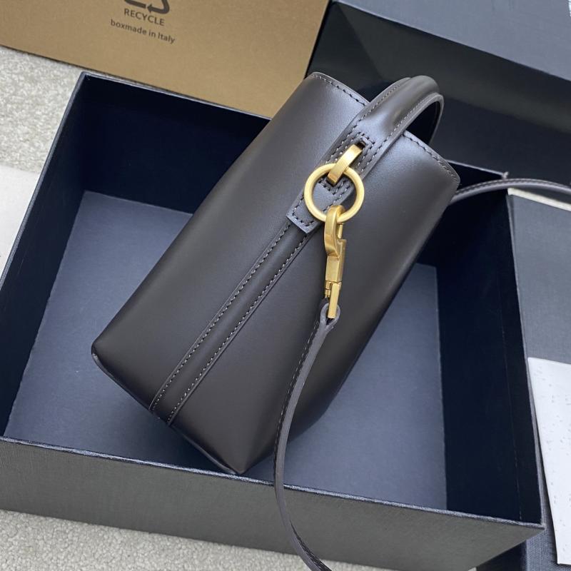 Saint Laurent LE 37 mini Bucket Bag Dark Grey 765870