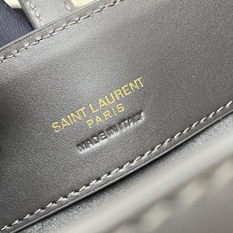 Saint Laurent LE 37 mini Bucket Bag Dark Grey 765870