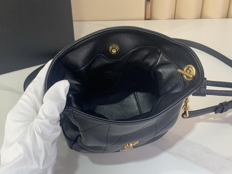 Saint Laurent JAMIE mini shoulder pouch Black 859174