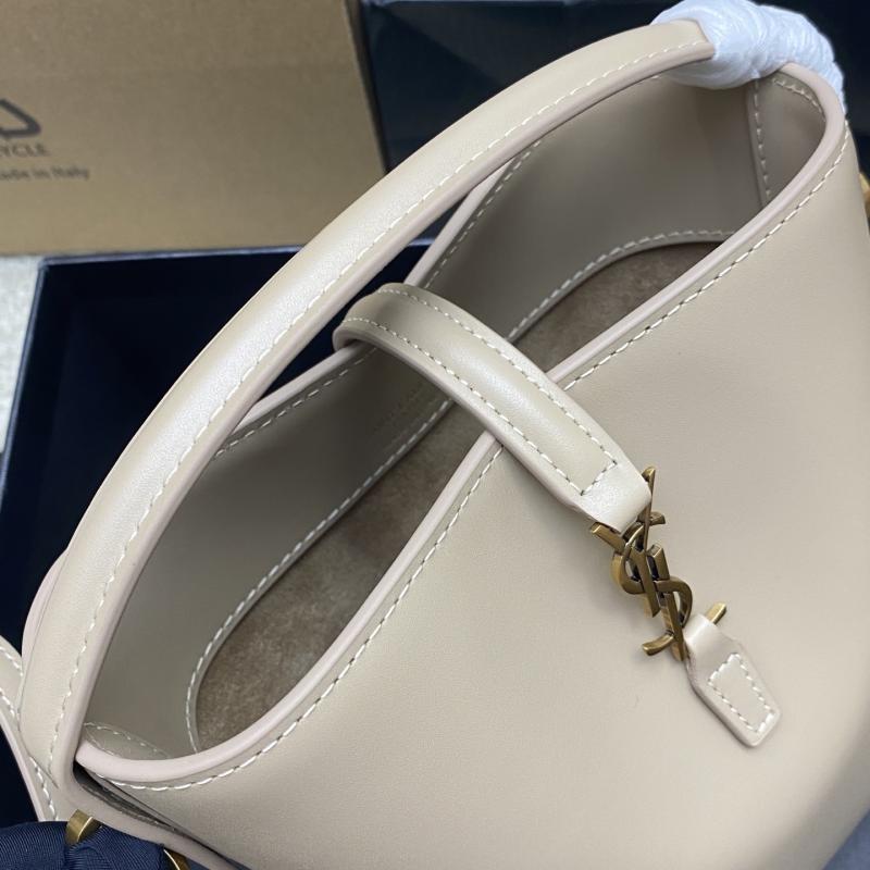 Saint Laurent LE 37 mini Bucket Bag Beige 765870