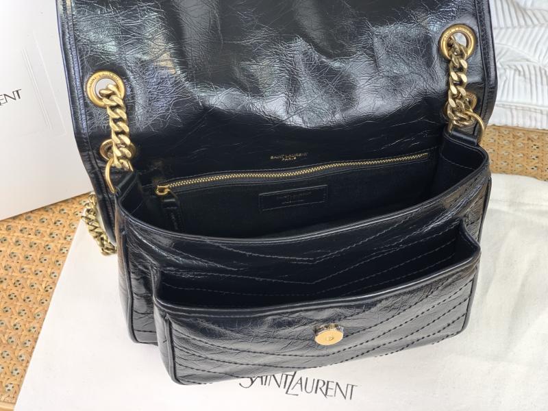 Saint Laurent Medium Niki Bag Black 633184