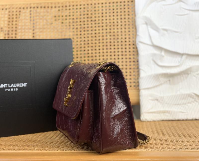 Saint Laurent Medium Niki Bag Burgundy 633184