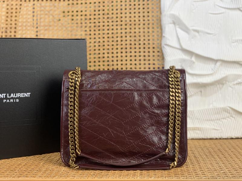 Saint Laurent Medium Niki Bag Burgundy 633184