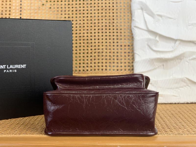 Saint Laurent Medium Niki Bag Burgundy 633184