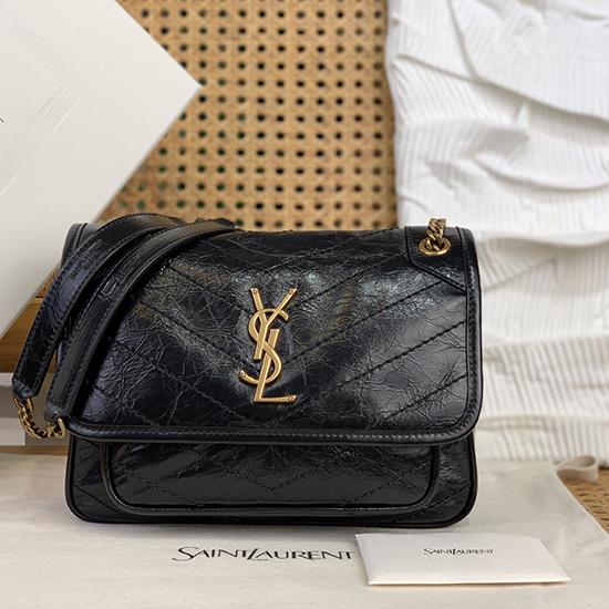 Saint Laurent Small Niki Bag Black 633185 Saint Laurent Small Niki Bag Black 633185