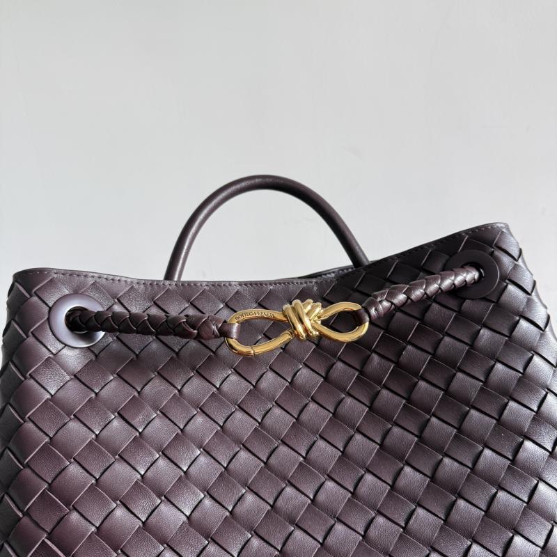 Bottega Veneta Medium Andiamo Dark barolo B743572