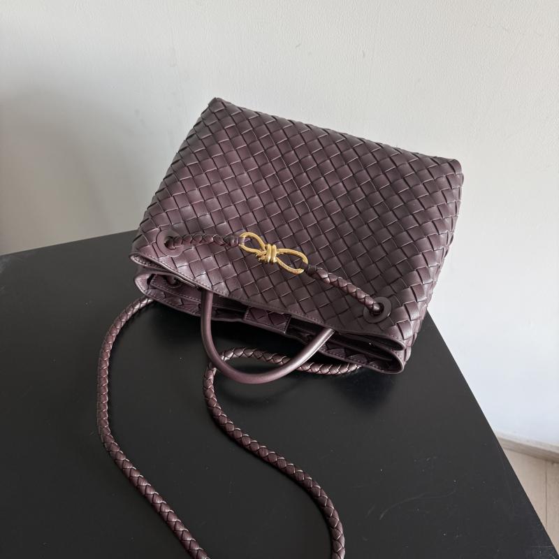 Bottega Veneta Medium Andiamo Dark barolo B743572