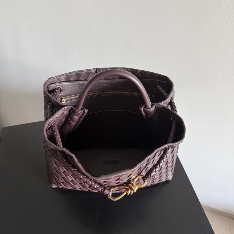 Bottega Veneta Medium Andiamo Dark barolo B743572