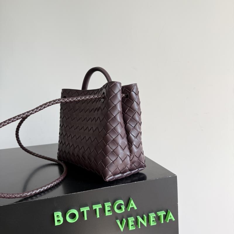 Bottega Veneta Small Andiamo Dark barolo 743568