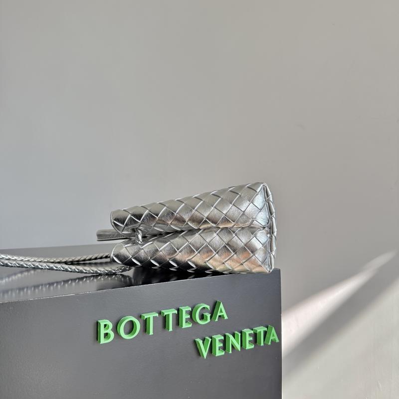 Bottega Veneta Small Andiamo Silver 743568