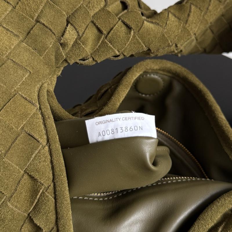 Bottega Veneta Suede Hop Olive Oil 796262