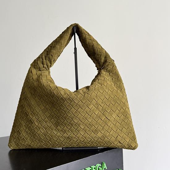 Bottega Veneta Suede Hop Olive Oil 796262
